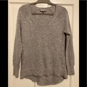 Heed Rabbit Hair Wool Nylon Sweater Gray Small S